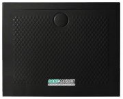 Душевой поддон Artceram Texture 100х80 см чёрный глянцевый PDR019 03;00