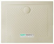 Душевой поддон Artceram Texture 90х72 см санфарфор песочный PDR017 31;00