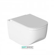 Унітаз підвісний Hatria Next 36х56 см білий Y1F101