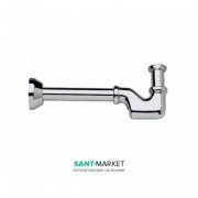 Сифон для біде Artceram хром ACA021