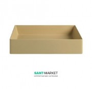 Раковина для ванной ArtCeram Scalino 55х38 см санфарфор жёлтый SCL002 12;00