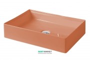 Раковина для ванної ArtCeram Scalino 55х38 см санфарфор помаранчевий SCL002 13; 00