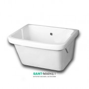 Раковина для ванної господарська Hatria Specials 50х60 см санфарфор білий Y1VD01