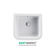 Раковина для ванної господарська Hatria Specials 42.5х38.5 см санфарфор білий YN0201