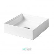 Раковина для ванної ArtCeram Scalino 38х38 см білий глянсовий SCL001 01; 00