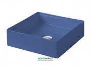 Раковина для ванної ArtCeram Scalino 38х38 см санфарфор синій SCL001 16; 00