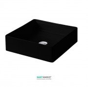 Раковина для ванної ArtCeram Scalino 38х38 см чорний матовий SCL001 17; 00