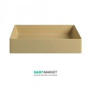 Раковина для ванної ArtCeram Scalino 55х38 см санфарфор жовтий SCL002 12; 00