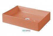 Раковина для ванной ArtCeram Scalino 55х38 см санфарфор оранжевый SCL002 13;00