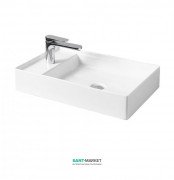 Раковина для ванної ArtCeram Scalino 60х38 см білий матовий SCL003 05; 00
