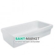 Раковина для ванной хозяйственная Hatria Specials 45х120.5 см санфарфор белый YN0501