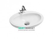 Раковина для ванної накладна Hatria Sculture 52.5x69 см санфарфор білий Y0MV01
