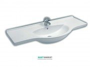 Раковина для ванной подвесная Hatria Sophie 50х120 см санфарфор белый Y0HE01