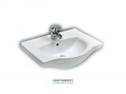 Раковина для ванной подвесная Hatria Sophie 45х56 см санфарфор белый Y0HG01