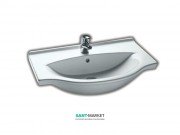 Раковина для ванной подвесная Hatria Sophie 49.5х75 см санфарфор белый Y0FG01