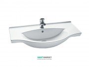 Раковина для ванной подвесная Hatria Sophie 50х86.5 см санфарфор белый Y0AN01