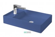 Раковина для ванної ArtCeram Scalino 60х38 см санфарфор синій SCL003 16; 00