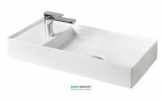Раковина для ванної ArtCeram Scalino 75х38 см білий матовий SCL004 05; 00