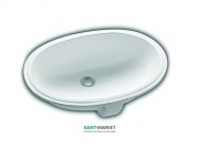 Раковина для ванной встраиваемая Hatria Incasso Caterine 57х42.5 санфарфор белый Y65101