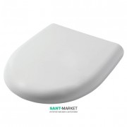 Сиденье с крышкой для унитаза ArtCeram Smarty 2.0 белый глянцевый/хром SMA001 01;71