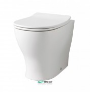 Унитаз напольный ArtCeram Ten 36х52 см санфарфор белый глянцевый TEV002 01;00