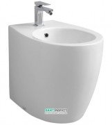 Биде напольное Artceram Step 36х52 см санфарфор белый глянцевый STB002 01;00