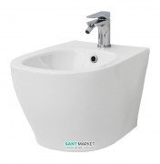 Биде подвесное Artceram Ten 36х52 см санфарфор белый глянцевый TEB004 01;00