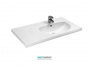 Раковина для ванной Hatria Susan 95х50 см с полкой санфарфор белый Y0JU01