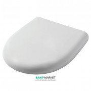 Сидіння з кришкою для унітазу ArtCeram Smarty 2.0 білий глянцевий / хром SMA002 01; 71