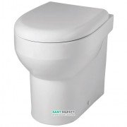 Унитаз напольный ArtCeram Smarty 2.0 35х50 см белый глянцевый SMV002 01;00