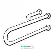 Опорний поручень для ванної Hatria Autonomy 60 см білий Y0DF