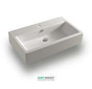 Раковина для ванної ArtCeram Fuori BOX 80х47 см білий глянсовий TFL026 01; 00