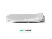 Сиденье с крышкой для унитаза Hatria Abito дюропласт белый YXXF01