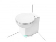 Унітаз приставних кутовий Hatria You & Me 50.5х37.5 см білий YXZ601