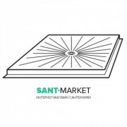 Душовий піддон Hatria Autonomy 80х80 см акрил білий Y0CB