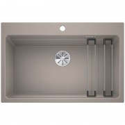 Мойка для кухни Blanco Etagon 8 врезная SILGRANIT PuraDur® серый беж 525194