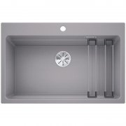 Мийка для кухні Blanco Etagon 8 врізна SILGRANIT PuraDur® алюметаллик 525189