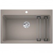 Мийка для кухні Blanco Etagon 8 врізна SILGRANIT PuraDur® сірий беж 525194