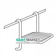 Сидіння відкидне навісне для душа Hatria Autonomy метал Y0DK