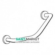 Кутовий поручень-тримач 45 ° Hatria Autonomy 50 см білий Y0CQ