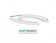 Жесткое сиденье для унитаза Hatria Autonomy дерево/полиэстер YXZ101