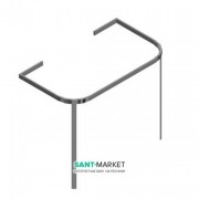 Консоль під раковину Hatria Daytime 86 см хром Y0PB