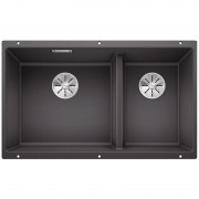 Мийка для кухні Blanco Subline 430/270-U SILGRANIT PuraDur® темна скеля 523152