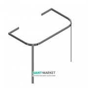 Консоль под раковину Hatria Daytime 86 см хром Y0PB