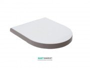 Сиденье с крышкой для унитаза Hatria Daytime с функцией soft close дюропласт белый Y1XA01