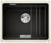 Мийка для кухні Blanco Etagon 500-U кераміка PuraPlus ™ чорний 525155