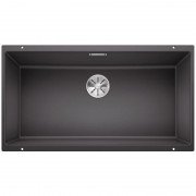 Мойка для кухни Blanco Subline 800-U SILGRANIT PuraDur® темная скала 523142