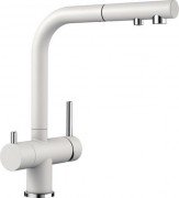 Смеситель для кухни Blanco Fontas-S II однорычажный под фильтр белый 525204