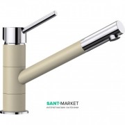 Смеситель для кухни Blanco Kano однорычажный шампань/хром 525036