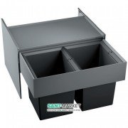 Сміттєва система Blanco SELECT Compact 60/2 пластик сірий 523020